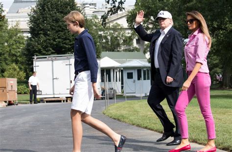 donald trump loafers gucci|Barron Trump stays true to his fashion genes with Gucci loafers .